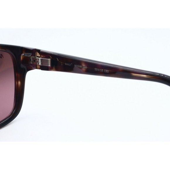 Maui Jim Hanapaa MJ 538-13D Purple Tortoise Sunglasses Maui Rose Polarized (A) main image 7